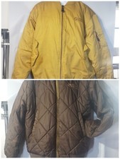 South Pole Authentic Collection Series Puffer Jacket Size L Reversible