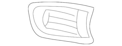 Cubierta del parachoques delantero izquierdo para Nissan Pathfinder 1999-2004 (N/P 62257-2W100)