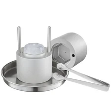 2.4" Ice Ball Maker for Whiskey & Cocktails, Diamond Press Design