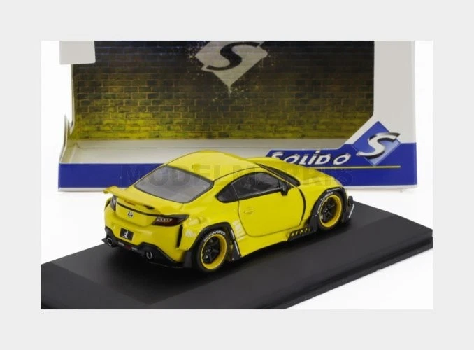 SOLID 4315101 TOYOTA GR86 ROCKET BUNNY COUPE 2022 - GELB 1/43 - Bild 2 von 2