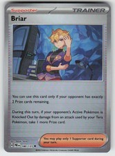 Holo Foil Briar (Poke Ball Pattern) 100/131 Uncommon SV: Prismatic Evolutions