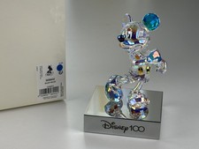 Personaggio Swarovski 5658442 Disney Topolino 100 anni 12 x 8 x 8 cm. Con scatola originale e Z
