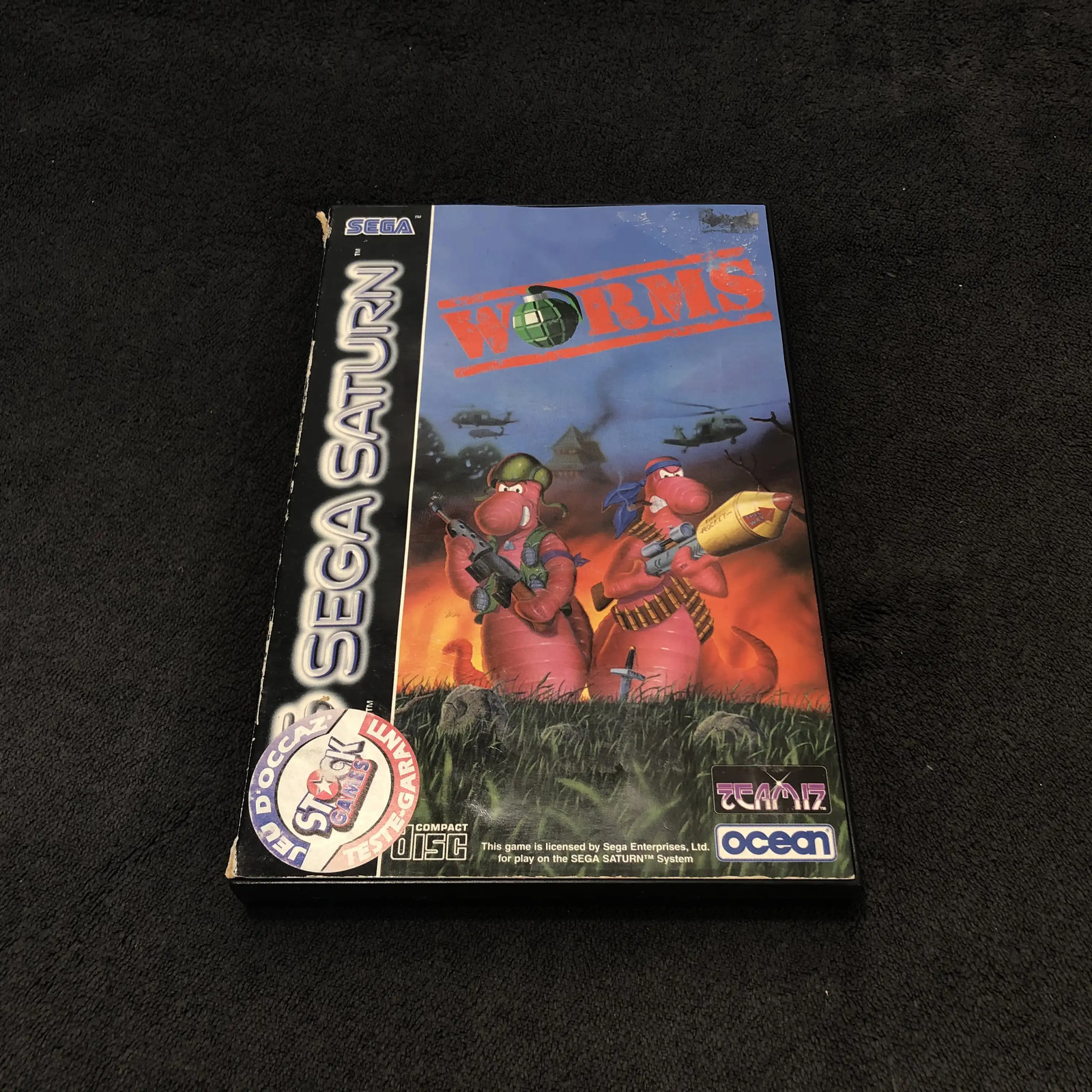 SEGA Saturn Worms EUR Bon état