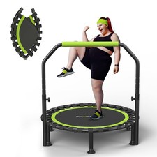 Foldable Mini Trampoline, 40/48 Rebounder Trampoline for Adults  Kids, 450lbs C