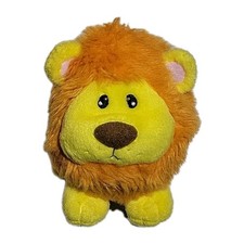 Neopets Lion Plush Stuffed Animal Lights and Sounds Yellow Orange WORKS Vintage