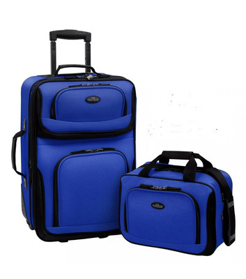 US Traveler Rio 2-Piece Expandable Softside 20