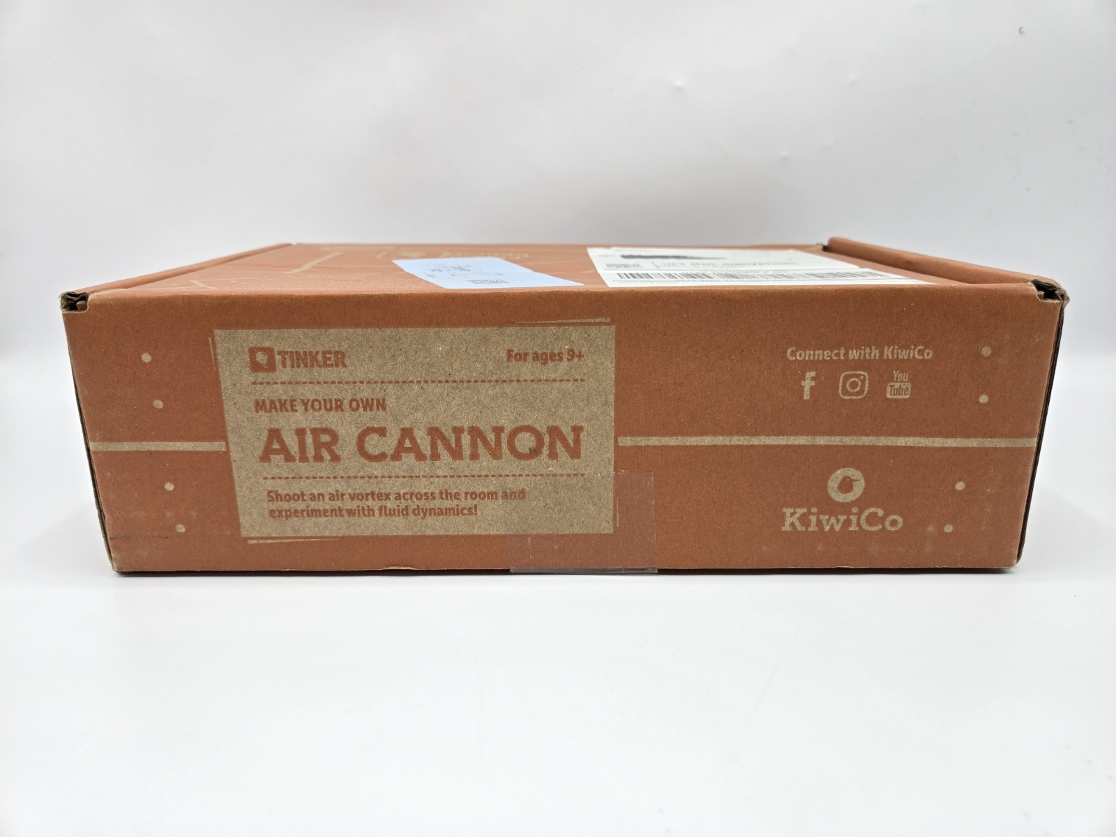 NEW Kiwi Co TINKER CRATE Air Cannon Kids Science Kit SEALED BOX