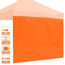 InstaHibit 1 Pack Side Wall for 10x10 Ft EZ Pop Up Canopy Tent UV50+ Garden Sun