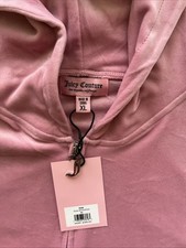 199 Juicy Couture ROSE Track Suit Tracksuit Velour Set Women Size XL