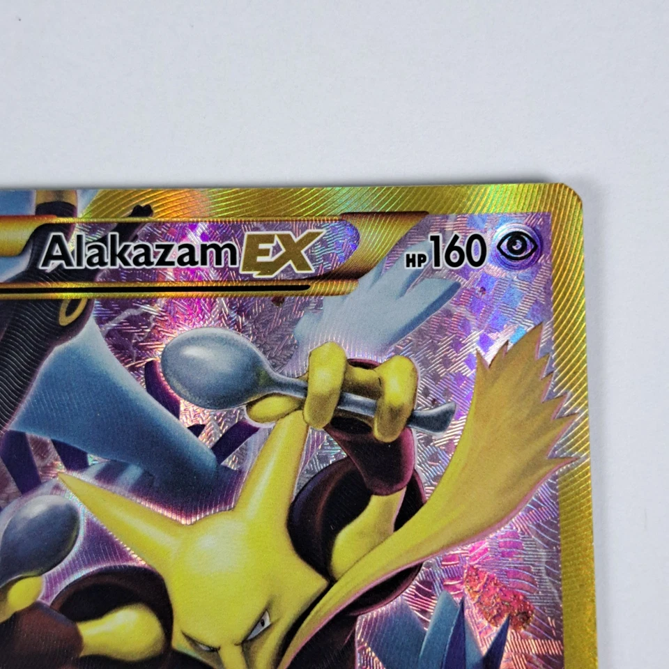Alakazam EX Fates Collide 125/124 Full Art Holo Secret Rare - Image 4 of 4