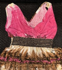 Vintage QB Fashion Sun Dress Large