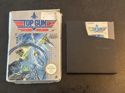 Nintendo Entertainment System Spiel TOP GUN voll funktionsfähig PAL Boxed Cartridge