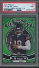 2024 Topps Finest Debuts Green Refractor #D2 Caleb Williams /75 RC Mint PSA 9