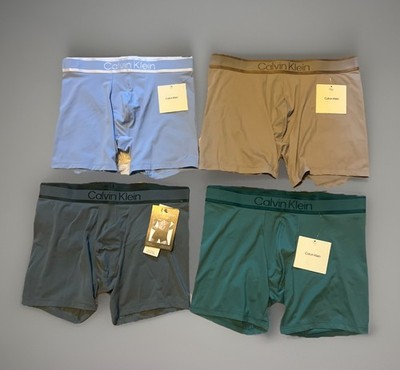 1 Calvin Klein MEN's Tonal Logo boxer Briefs UNDERWEAR nb4056 $30
