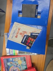 LOT OF ELEVEN (11) INTELLIVISION VIDEO GAME CARTRIDGES WITH BOXES! UNTESTED