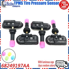 TPMS TIRE PRESSURE SENSOR 68249197AA 4PCS For Jeep Cherokee Dodge RAM 1500 
