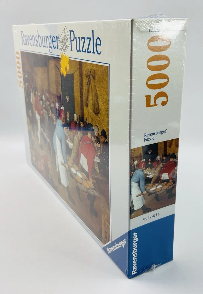 Ravensburger 5000-Piece Jigsaw Puzzle "The Peasant Wedding" by Pieter Bruegel - Image 3 of 4