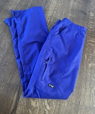 Grey  s Anatomy Barco Women  s Purple Scrub Pants XS Zip Pockets Workwear
