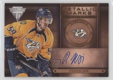 2013-14 Panini Titanium Metallic Marks Bronze Roman Josi #MM-23 Auto 0o5t