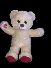 Build A Bear Lil'Cub Caramel NWT brown eyes red feet