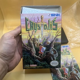 Crystalis NES Cib Minty Complete Rare Nintendo
