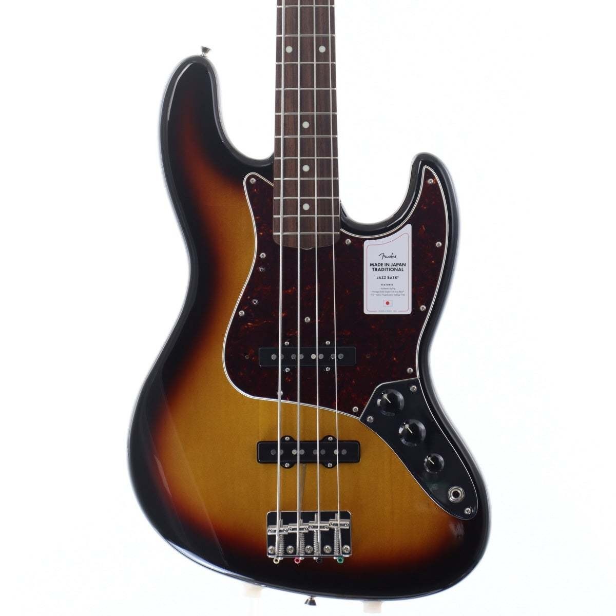 Fender Made in Japan Traditional 60s Jazz Bass 3-Color Sunburst Used