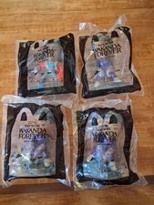McDonald's Happy Meal Toys 2022 BLACK PANTHER WAKANDA FOREVER Lot 1x3 And 5