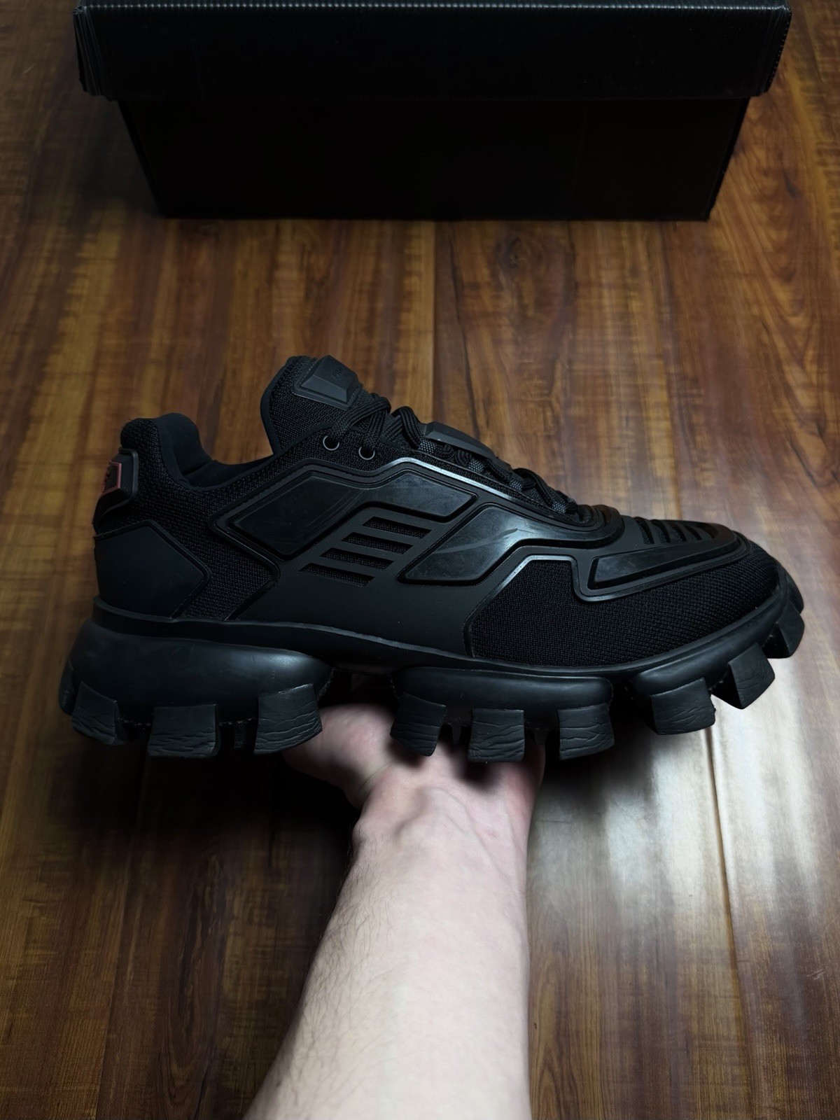 Prada Cloudbust Thunder Technical All Black Mens … - image 4