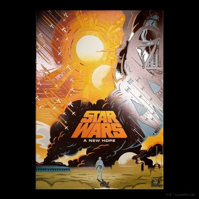 Displate | Limited Edition | Star Wars (1/3) | A New Hope | 845/1000
