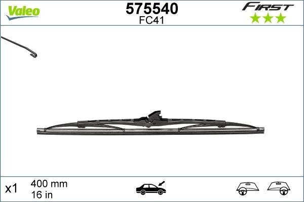 Valeo Wischblatt Vorne Hinten FüR Opel Peugeot Piaggio Renault Rover Saab-image