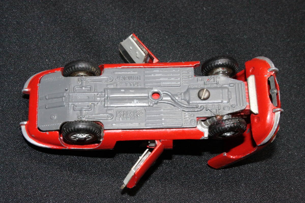 Rare Denmark Kirk 1/43 Jaguar E-Type Hard Top Red Deimler | eBay
