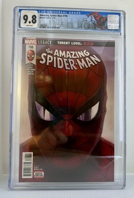 Amazing Spider-Man #796 Alex Ross cover CGC 9.8 Marvel Legacy 2018