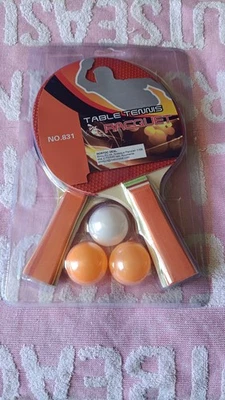 🏓 Set de ping-pong complet – Raquettes + balles + housse – Prêt à jouer ! - Photo 1/3