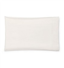 Sferra Isabella Ivory King Pillowcases Solid 100 Cotton Percale 500TC Italy NEW