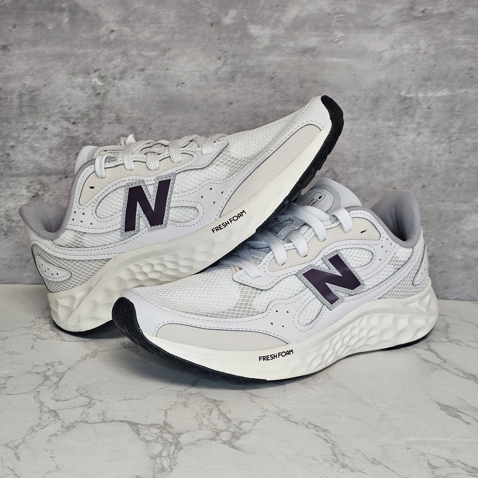 New Balance Fresh Foam Arishi V4 Tiralux larghezza 2E bianco MARISTT4 uomo taglia UK 9