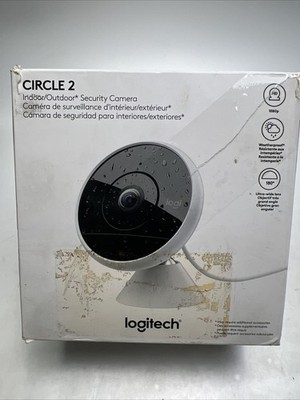 Logitech Circle 2 (V-R0008) WIRED WiFi Security Camera Indoor/Outdoor, Works
