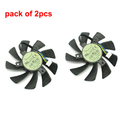 2PC T129215SH ZOTAC GTX 950 960 1060 Mini ITX P106-090 Graphics Card Cooling Fan