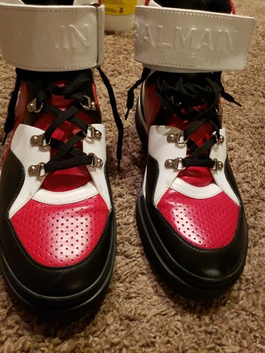 Authentic Balmain Mens Shoes Sneakers 
