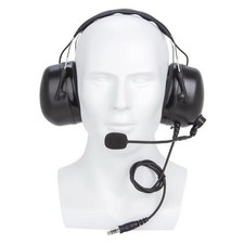 Cuffia Aviazione Riduzione Rumore 24dB Nrr Professionale Cuffie Radio Due Vie