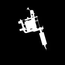 Tattoo Machine Sticker