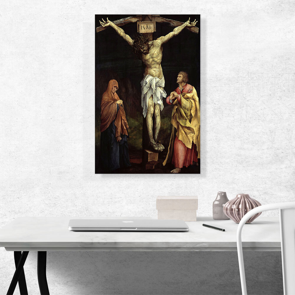 ARTCANVAS The Crucifixion 1525 Canvas Art Print by Matthias