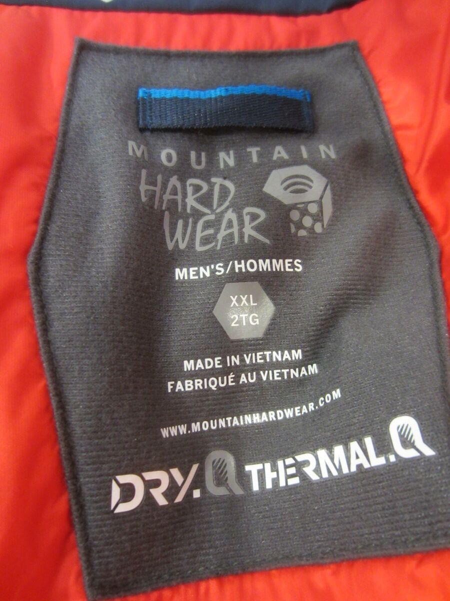 MOUNTAIN HARD WEAR Dry Q Thermal Recco blue men's rain MOUNTAIN HARD WEAR Dry Q Thermal Recco blue men's rain