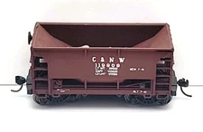  HO Scale 24' Ore Car CNW #119909 Kadee Steel Wheels and Couplers