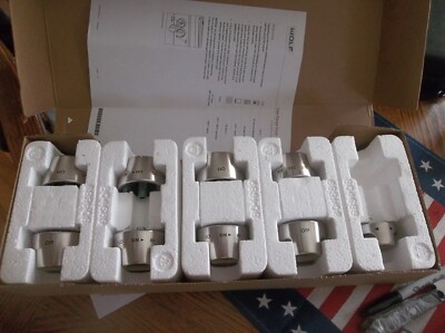 New! 8 Sub Zero Range Knobs Stainless Model 828439 (7 Stove + 1 Oven Knob) READ