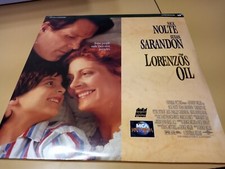 New Sealed Lorenzo's Oil Laserdisc Movie Nick Nolte Susan Sarandon