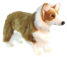 Hansa Welsh Corgi 6686 Plush Soft Toy Dog Sold by Lincrafts UK Est. 1993.