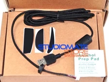 Replacement Repair Kits Mice Mouse USB Cable Line For Logitech G9 G9X Feet Skate