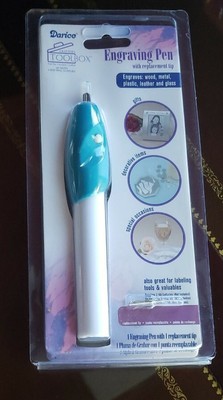 NEW SEALED DARICE ENGRAVING PEN for LIGHT USE Cordless w Extra Tip  