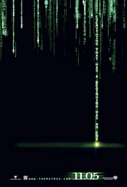 The Matrix Revolutions Original Movie Poster International Advance Style