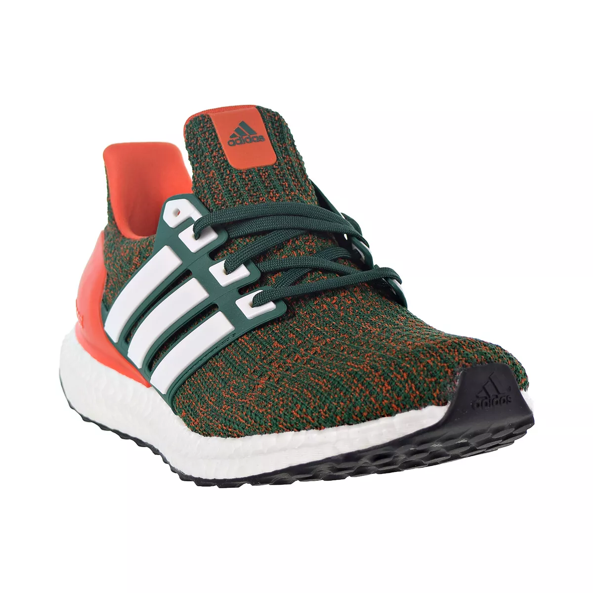 Adidas Ultraboost Men s Shoes Dark Green Cloud White Collegiate